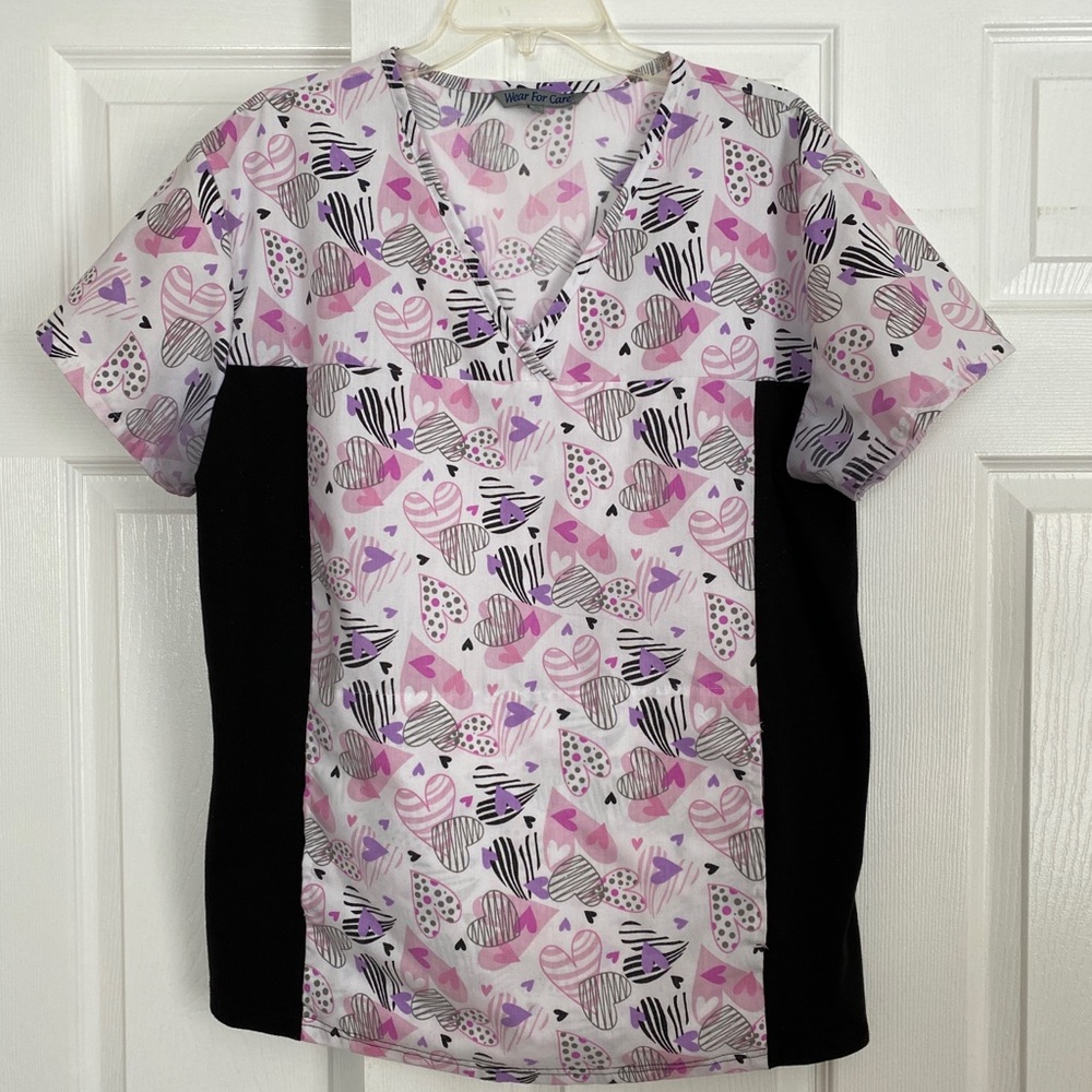 Scrub top.